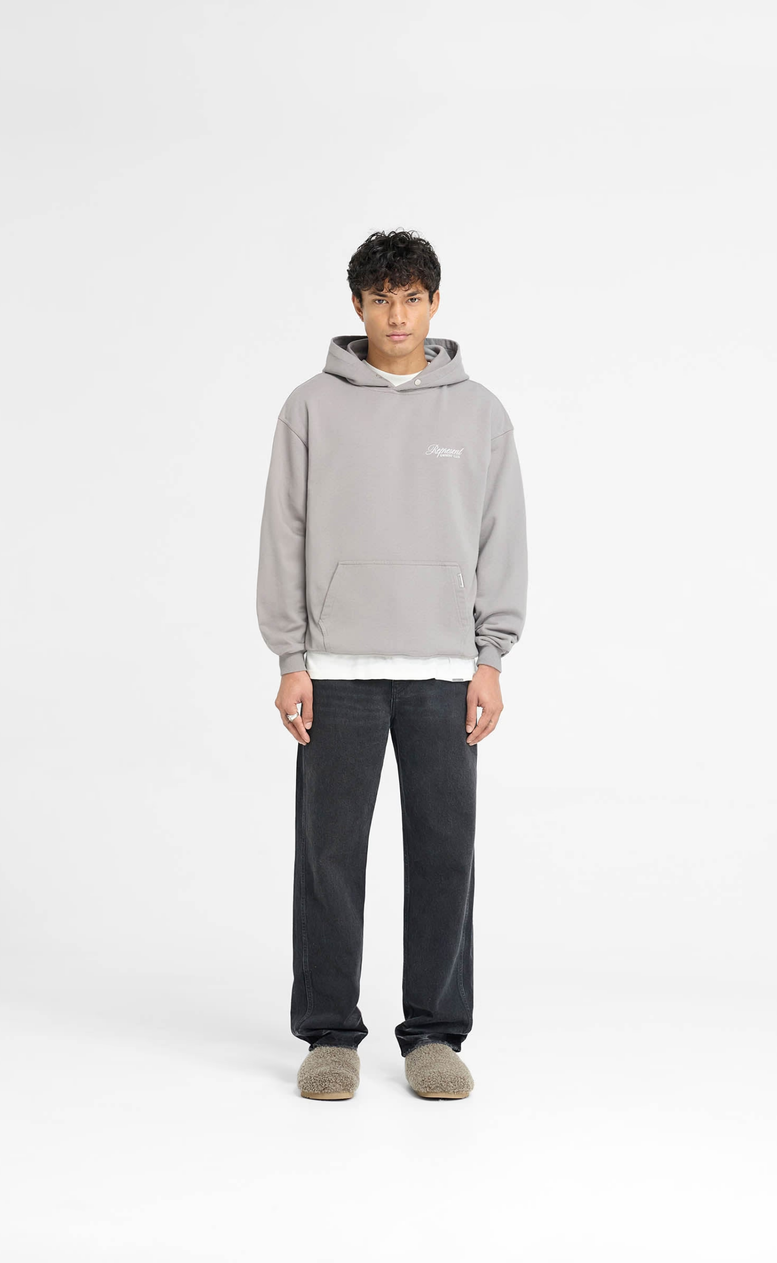 OWNERS CLUB SCRIPT SLATE HOODIE