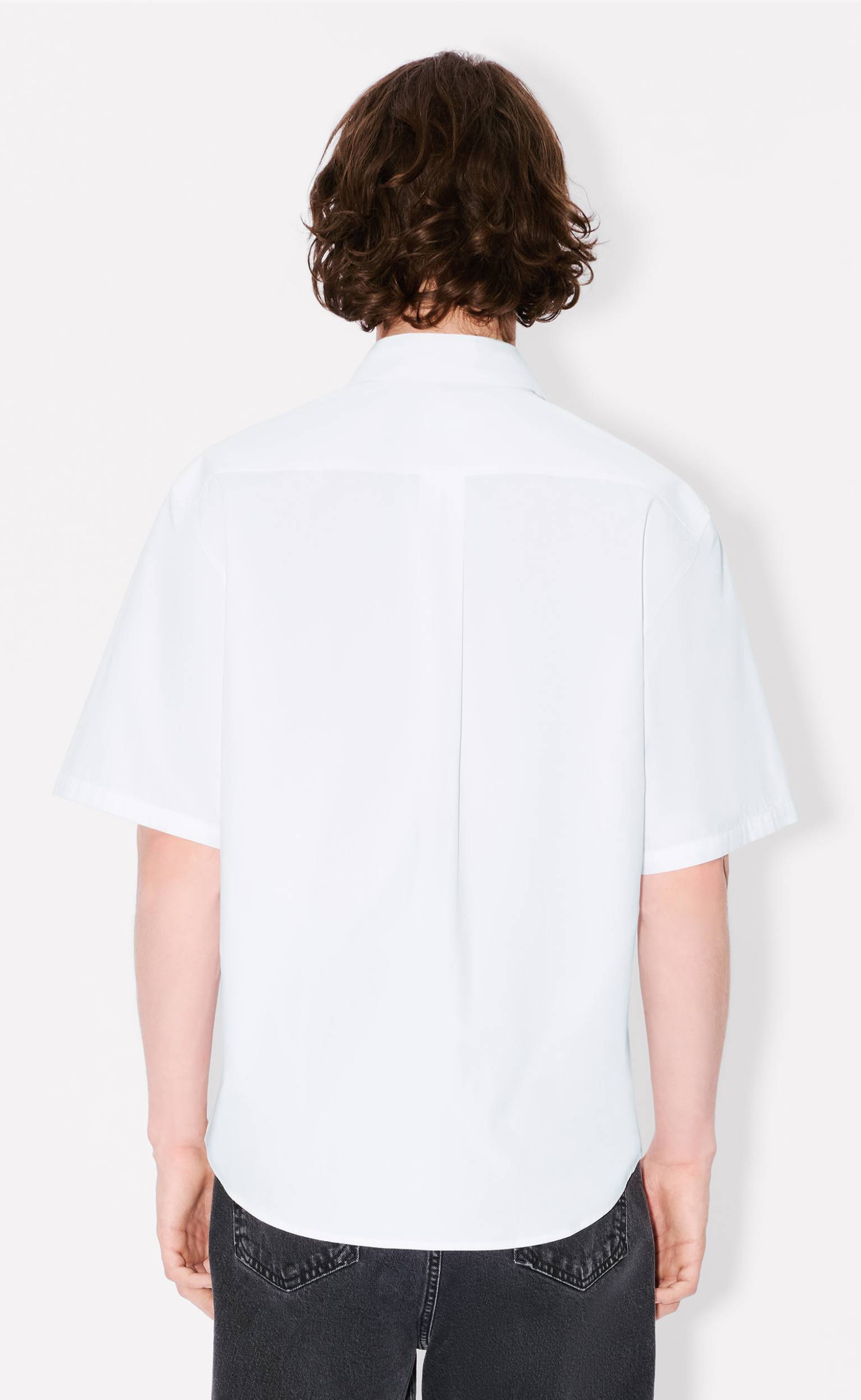 BOKE FLOWER 2.0 SHORT SLEEVE WHITE SHIRT