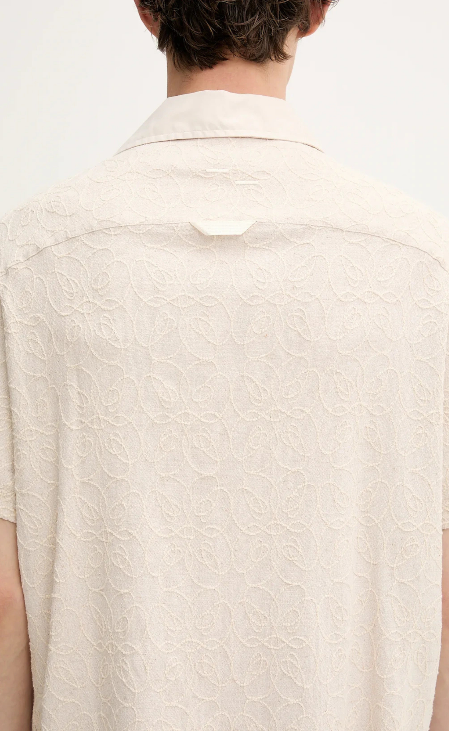 RESORT SHIRT PETAL ECRU