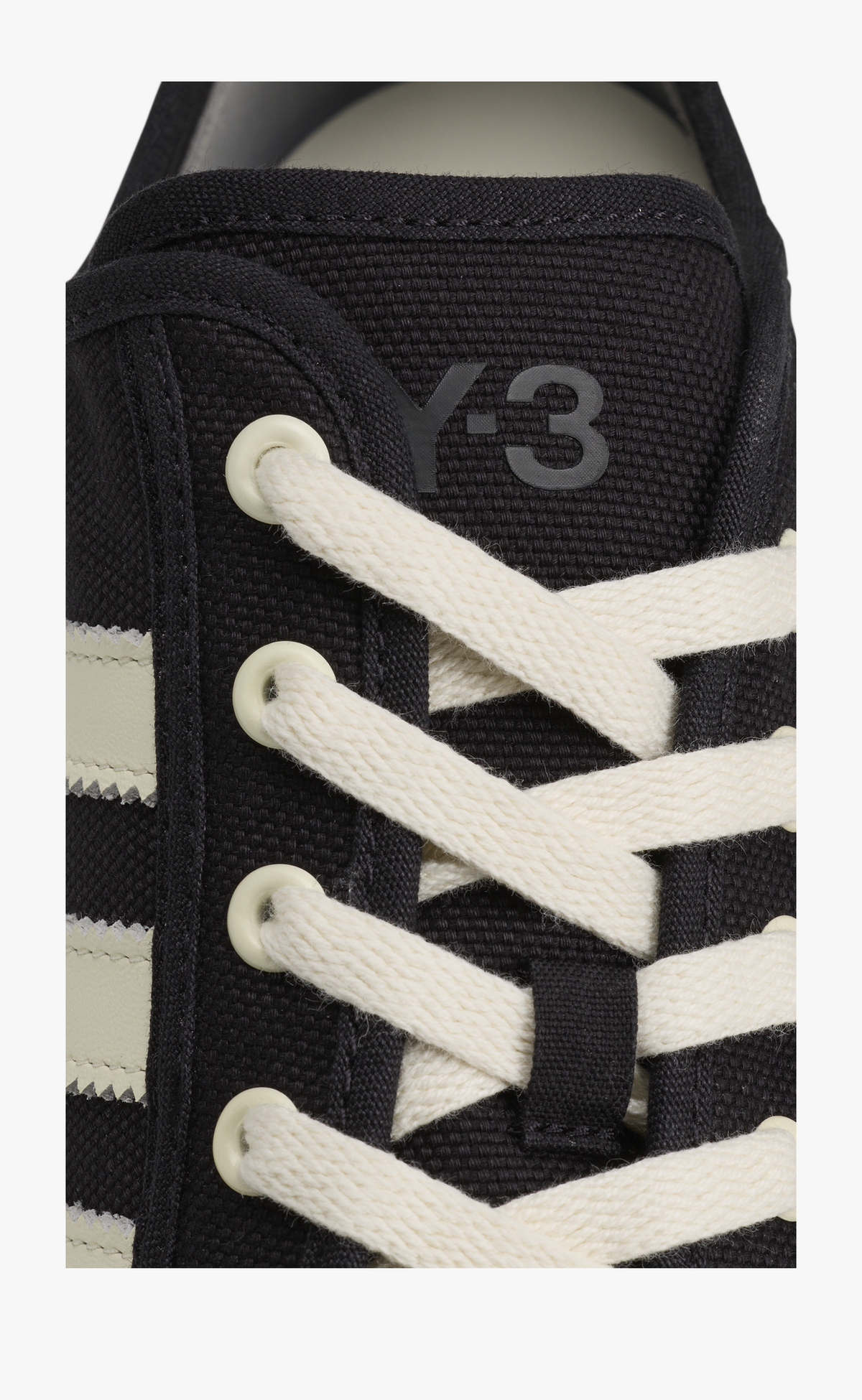 Y-3 NISI LO BLACK WHITE SNEAKER
