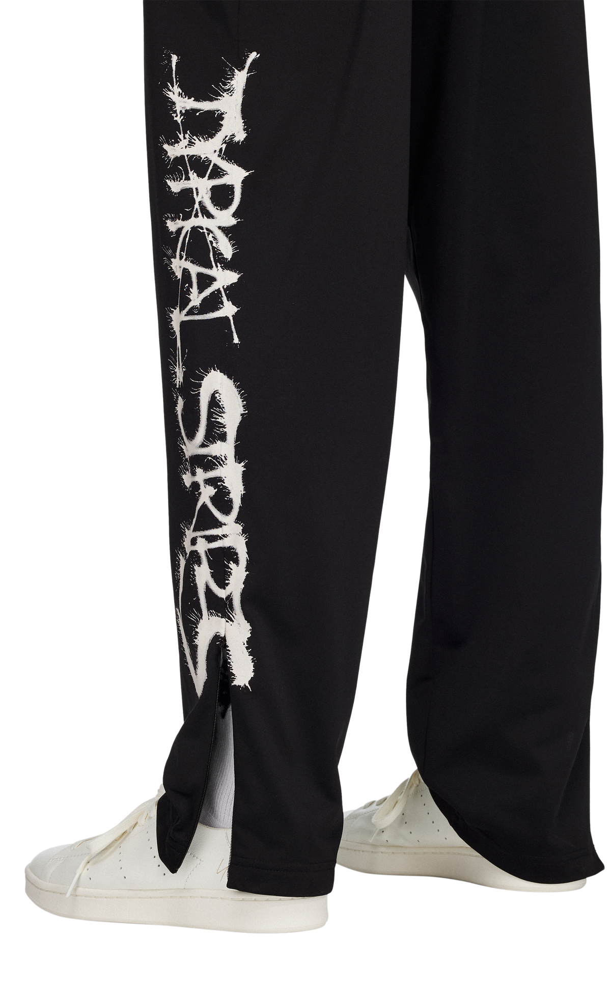 Y-3 CHITO GRAPHIC TRACK BLACK PANTS