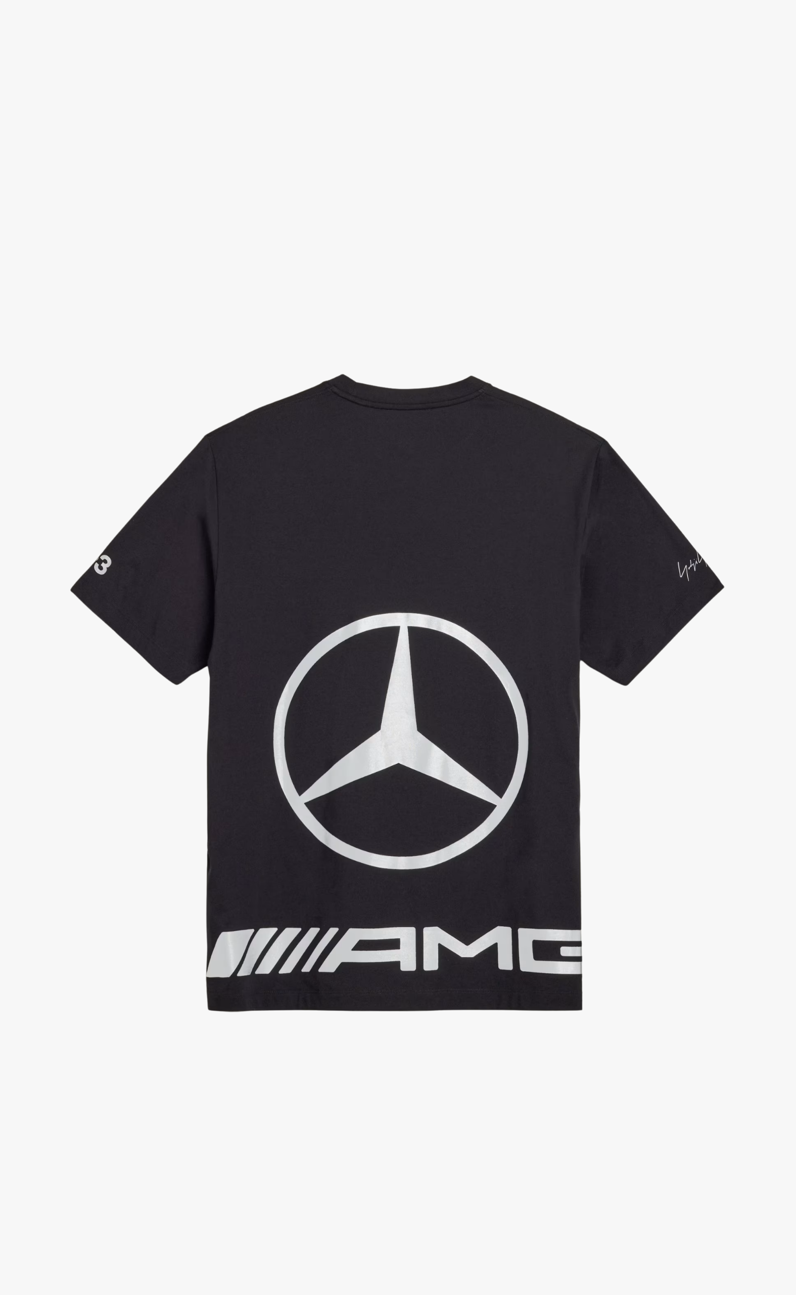 F1 MERCEDES STAR BLACK T-SHIRT