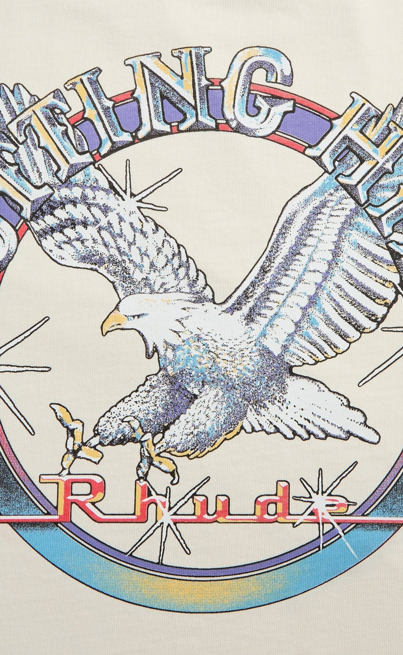 NOTTING HILL EAGLE VINTAGE WHITE T-SHIRT