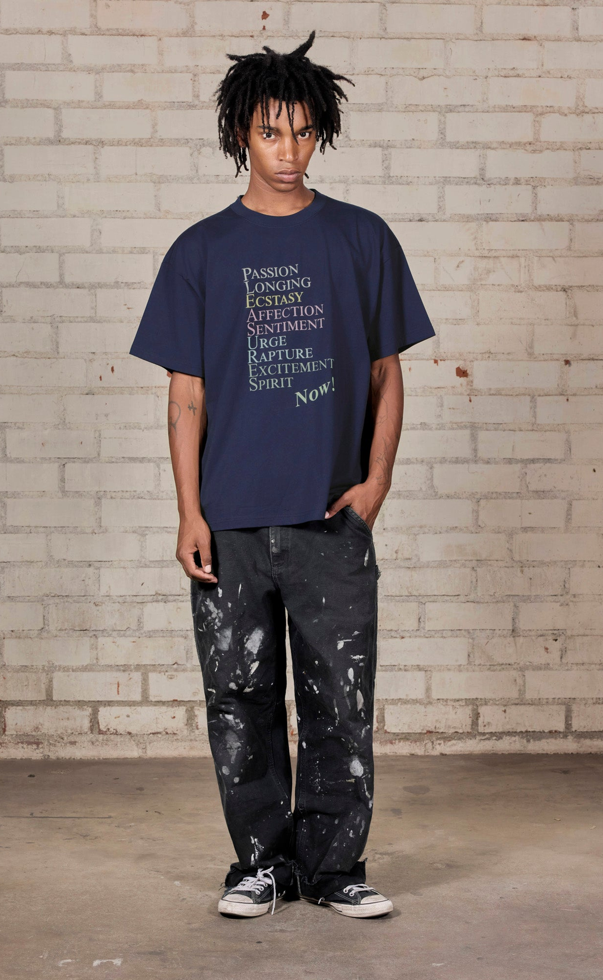 THESAURUS NAVY T-SHIRT