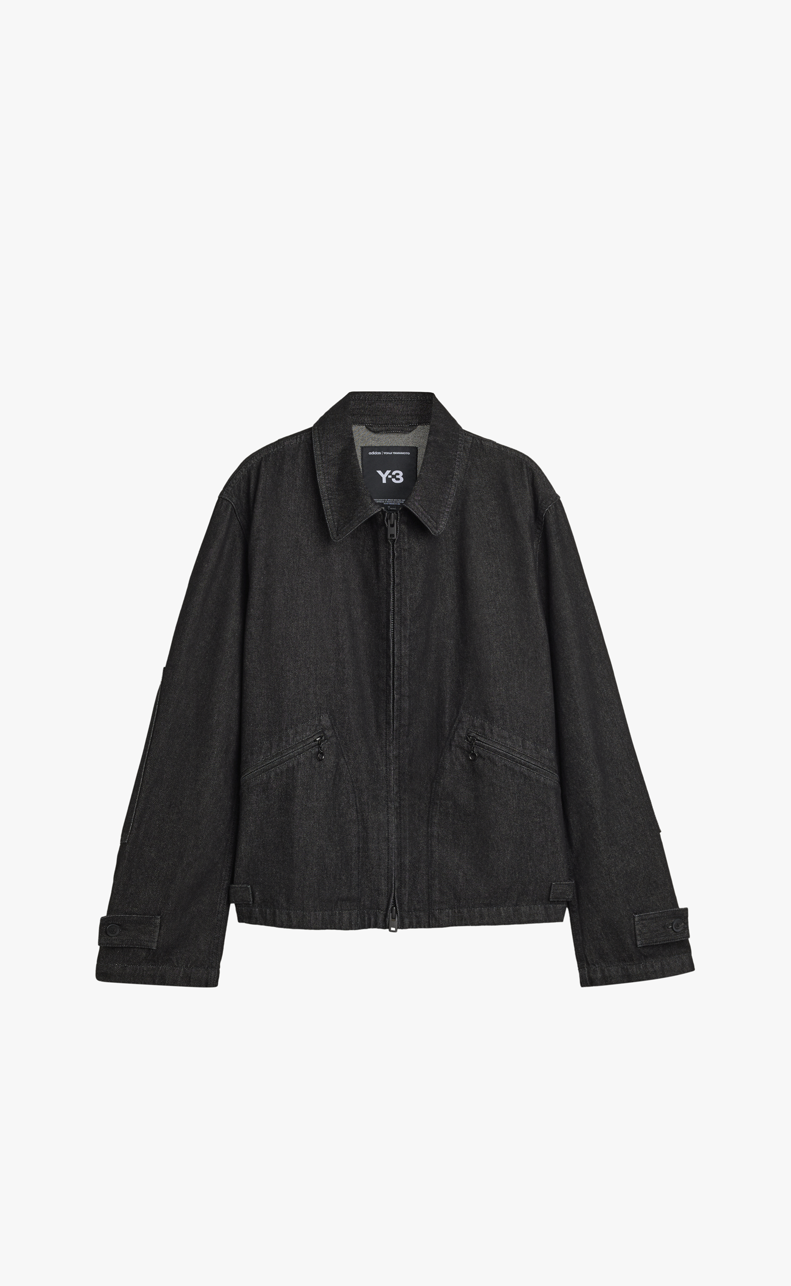 Y-3 DENIM BLACK JACKET