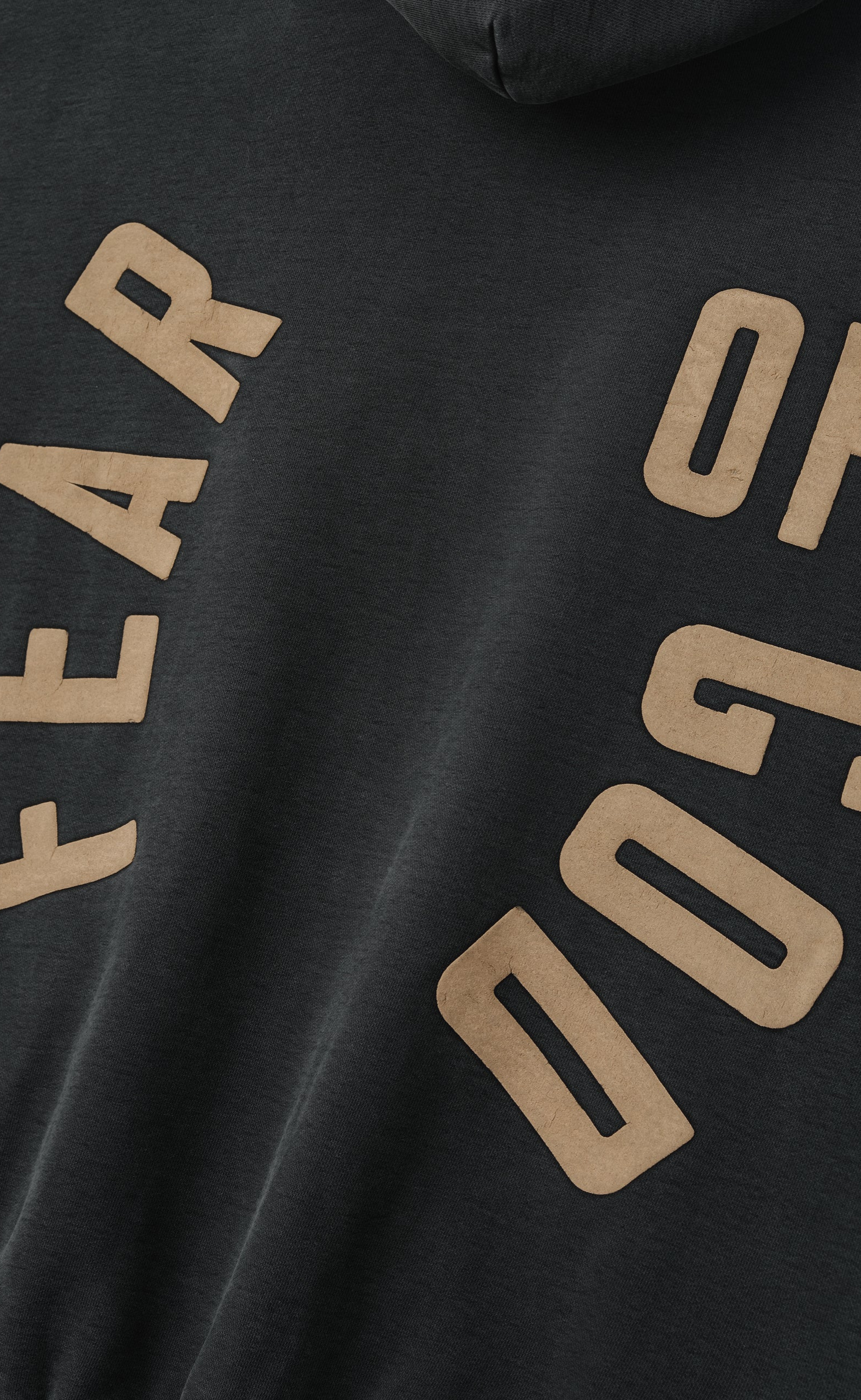 FEAR OF GOD CLASSIC BLACK HOODIE