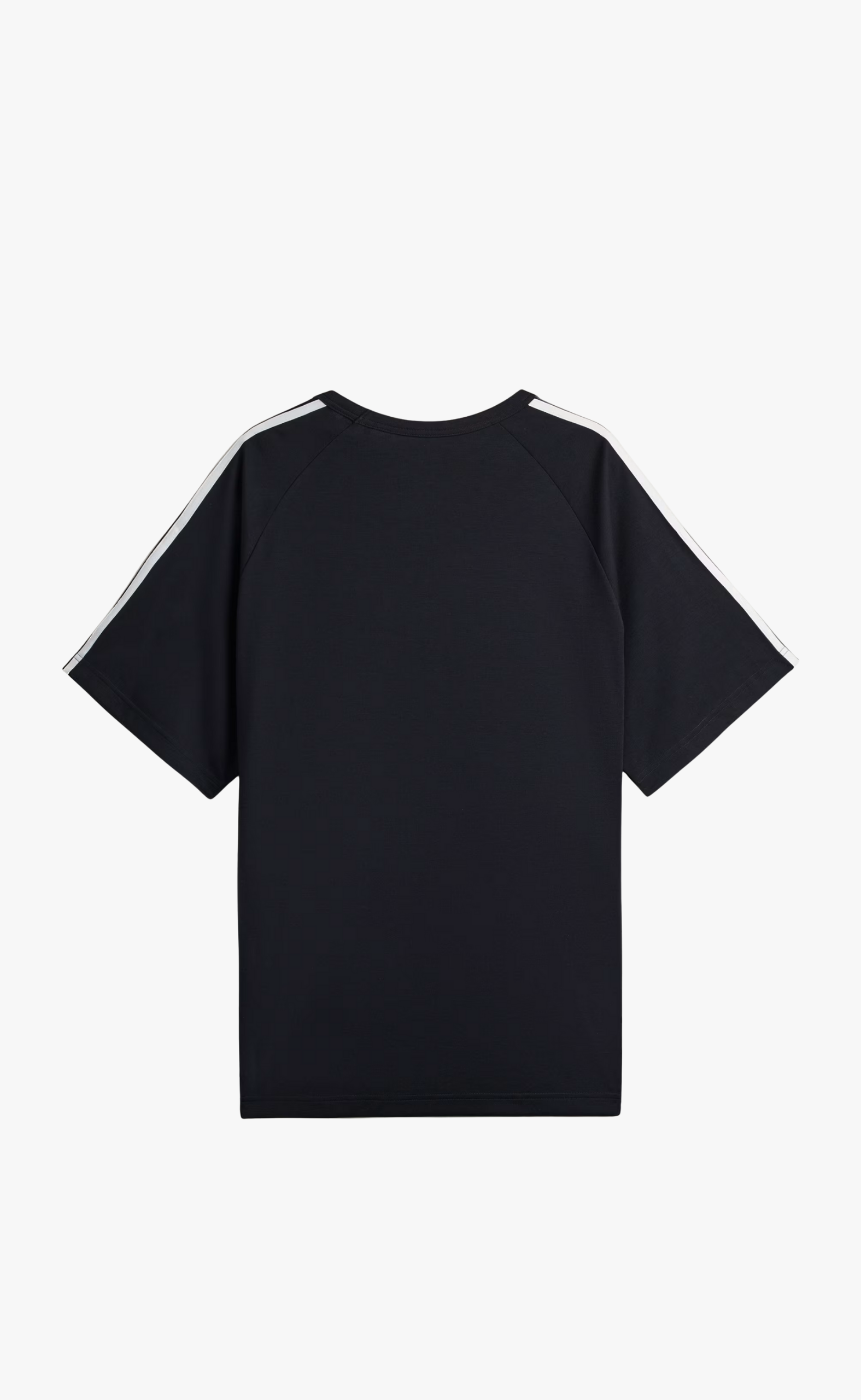 SHORT SLEEVE 3-STRIPES BLACK T-SHIRT