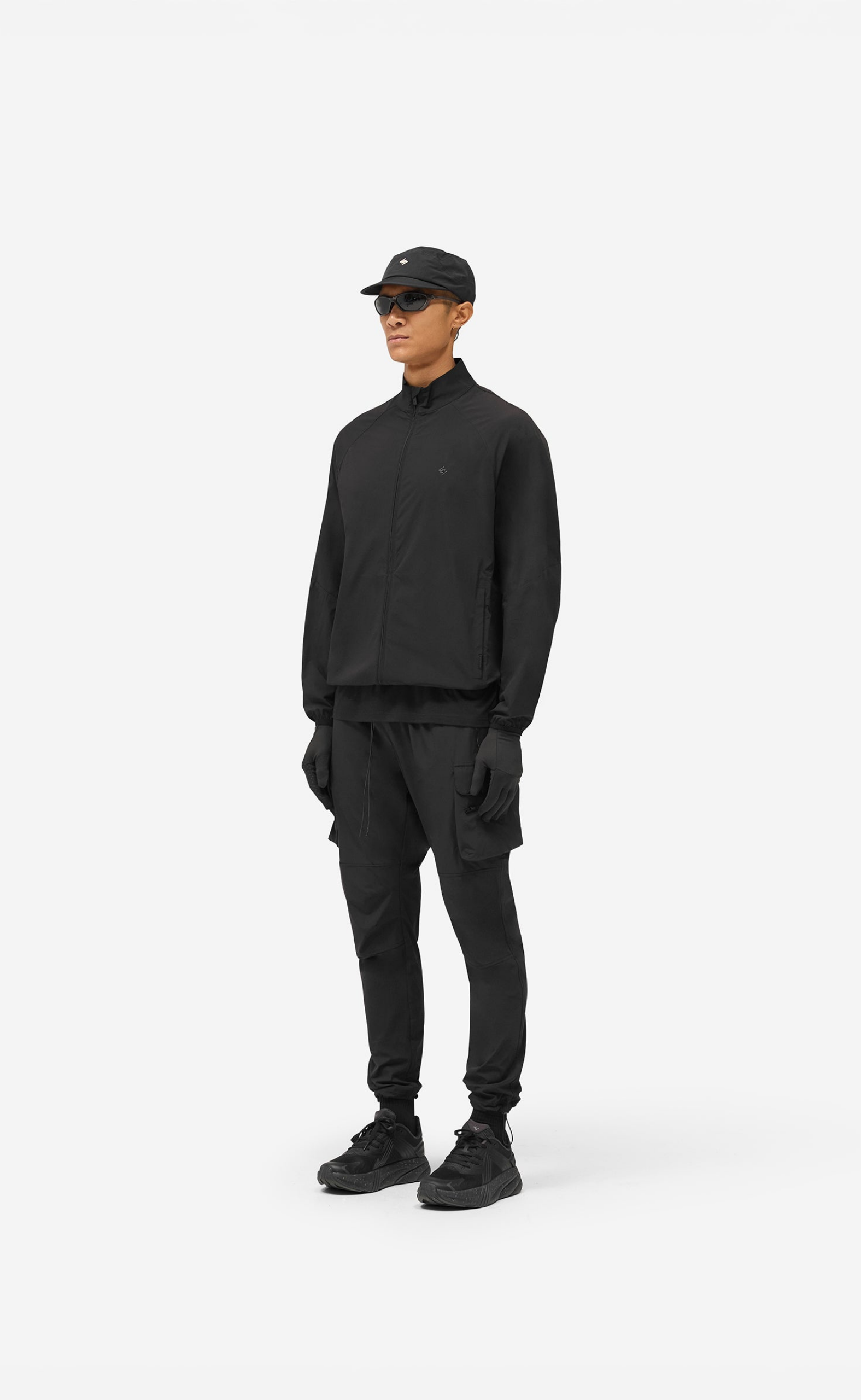 247 DNA TRACK JET BLACK JACKET