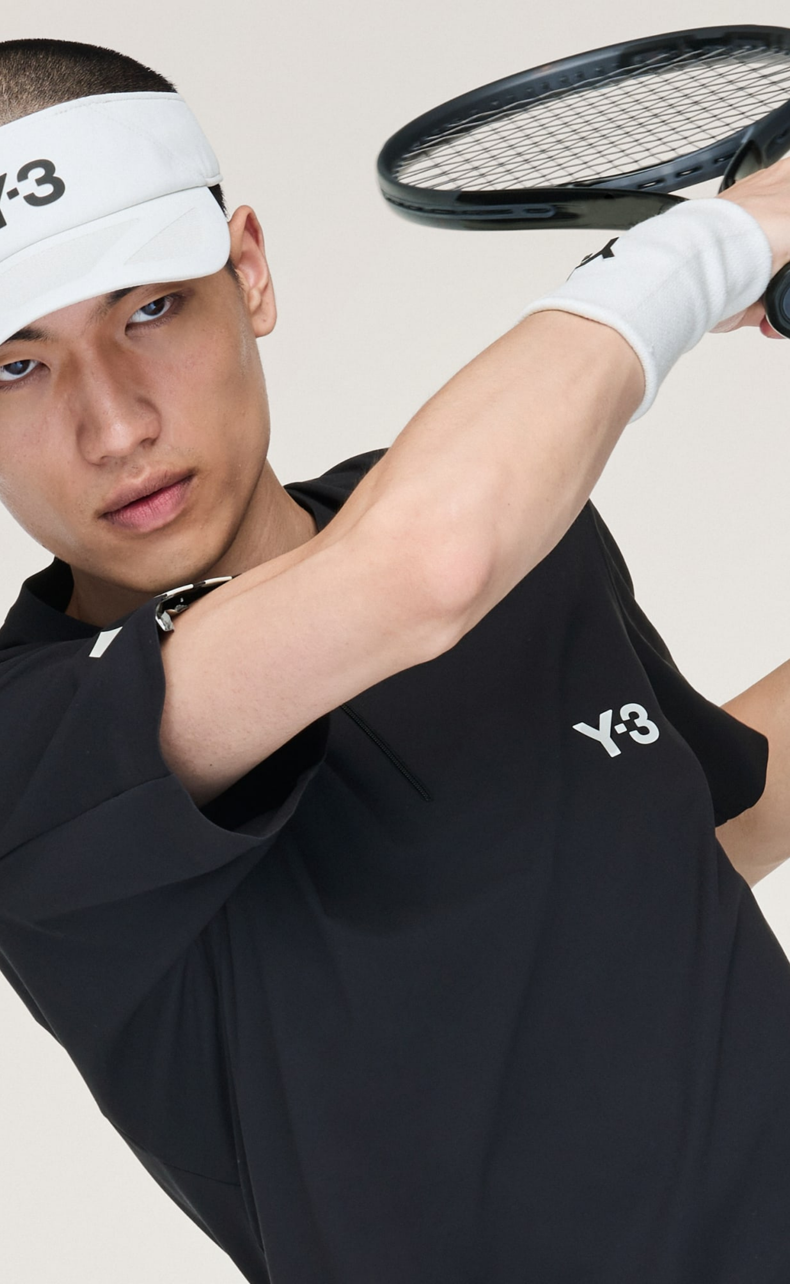 TENNIS PRO FREELIFT ZIP BLACK T-SHIRT