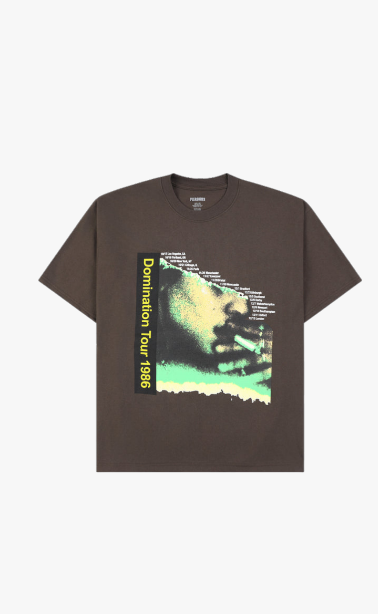 DOMINATION BROWN T-SHIRT