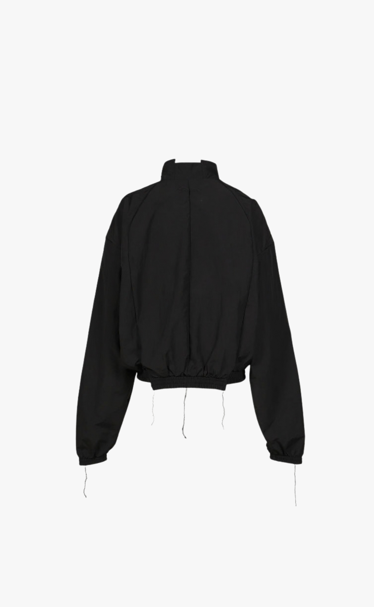 CUT-UP TRACKSUIT BLACK JACKET