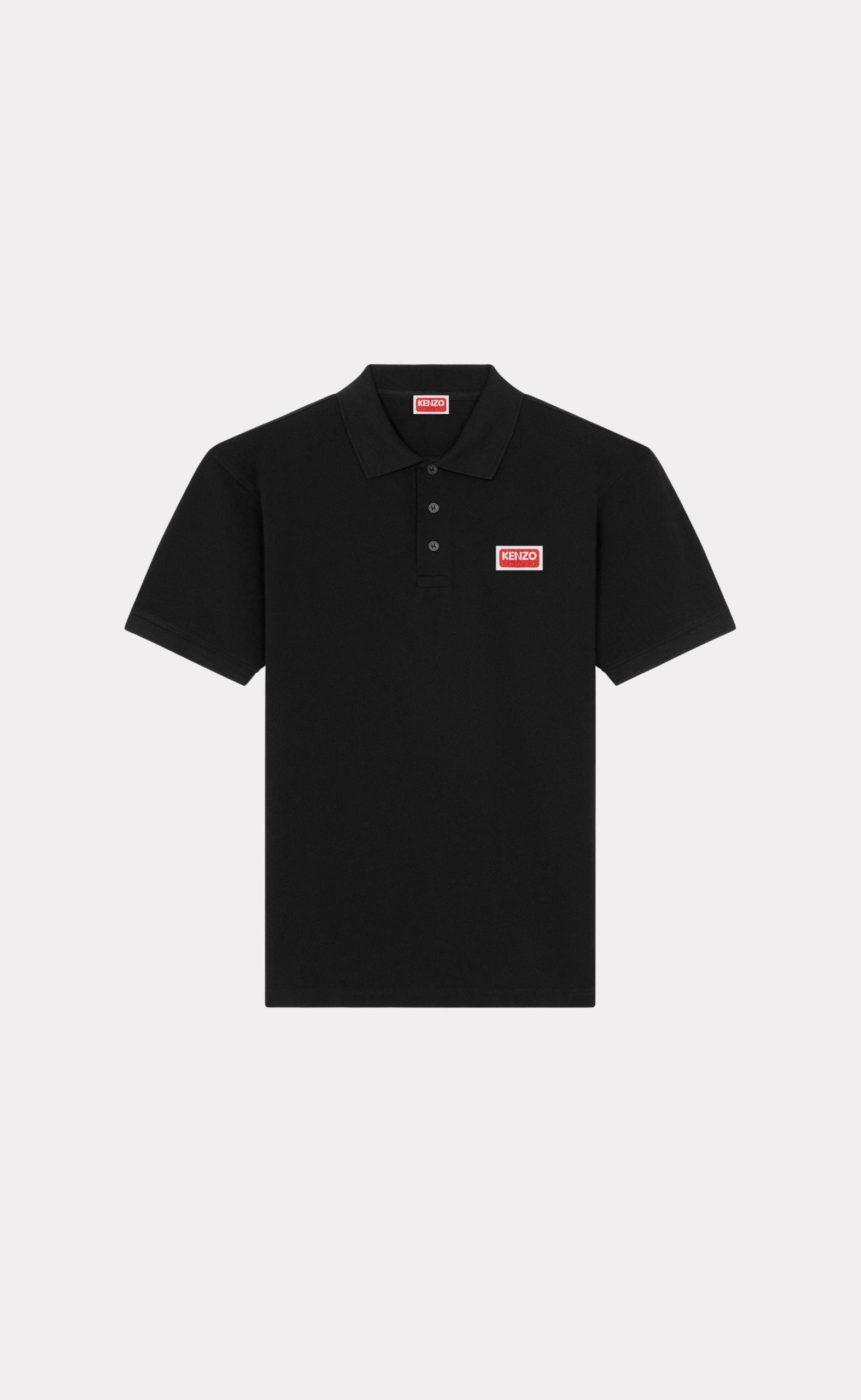 BLACK KENZO PARIS CLASSIC POLO