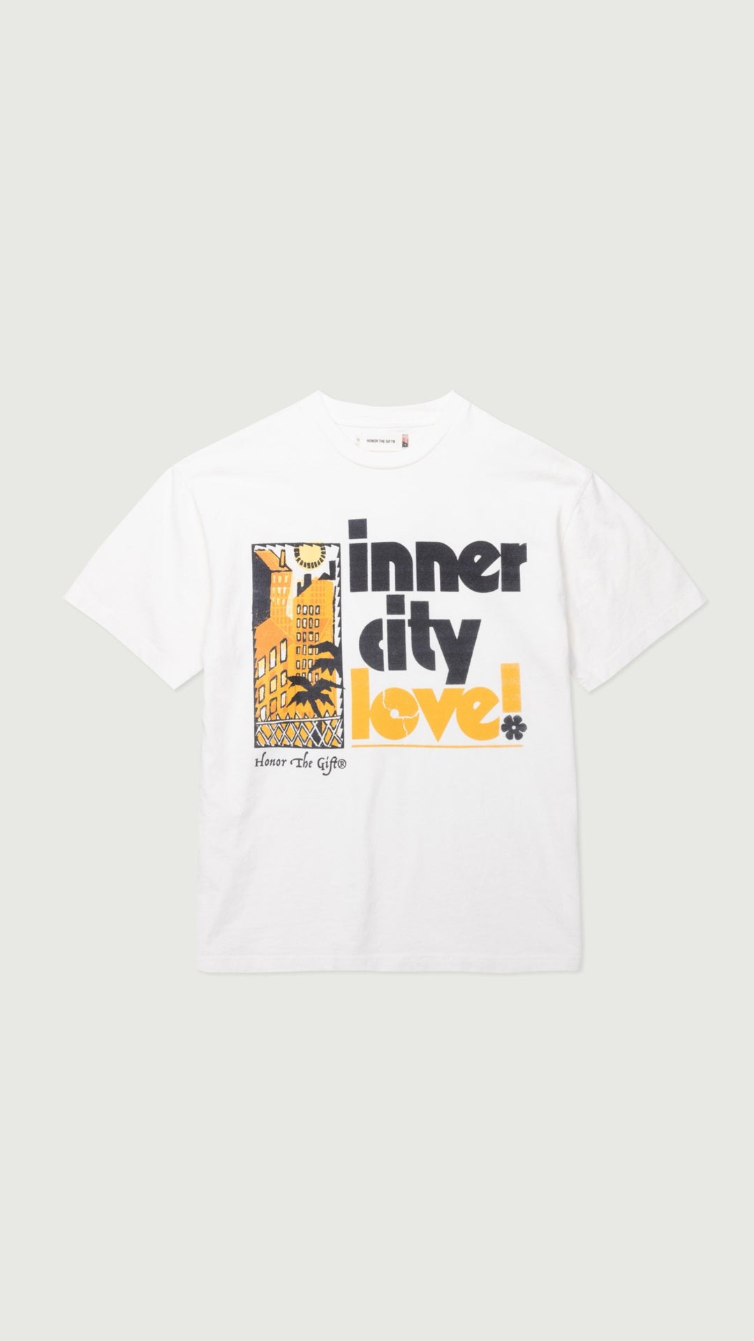 WHITE D-HOLIDAY INNER CITY LOVE 2.0 SS T-SHIRT