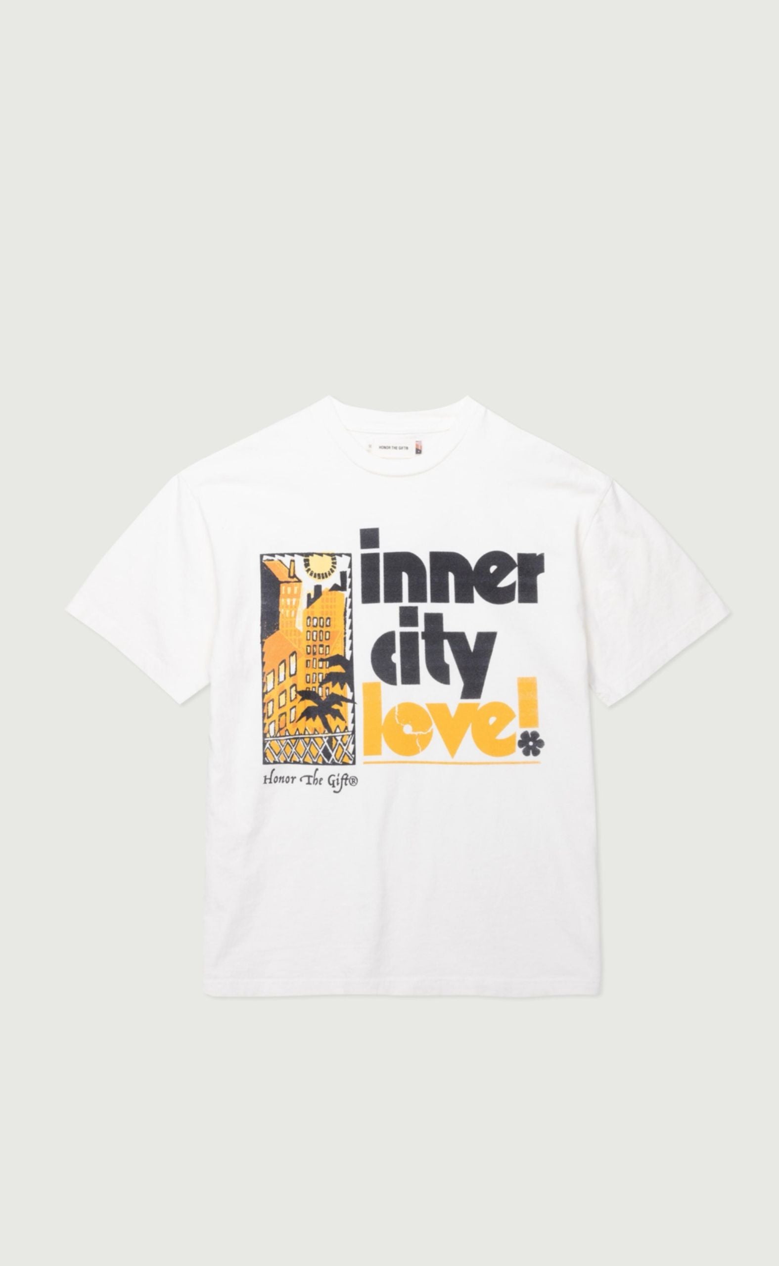 WHITE D-HOLIDAY INNER CITY LOVE 2.0 SS T-SHIRT