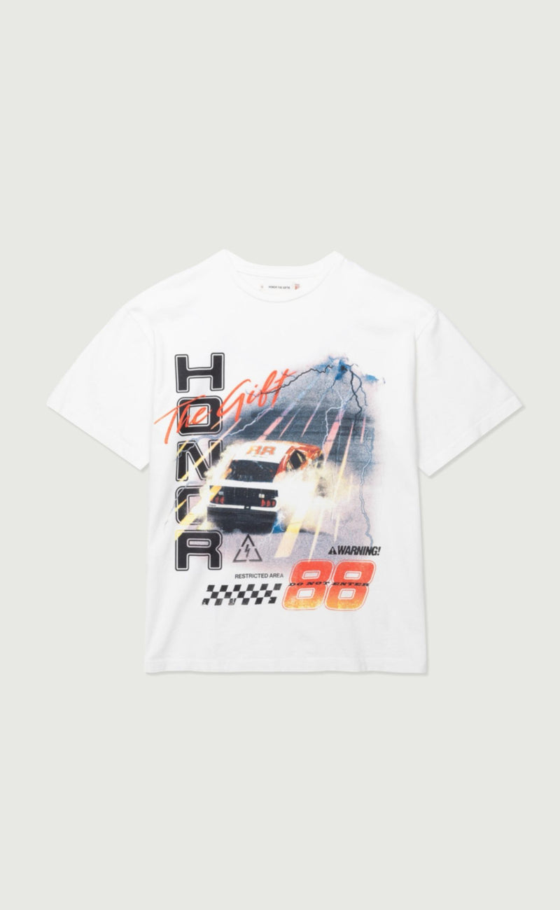 WHITE D-HOLIDAY GRAND PRIX 2.0 SS T-SHIRT