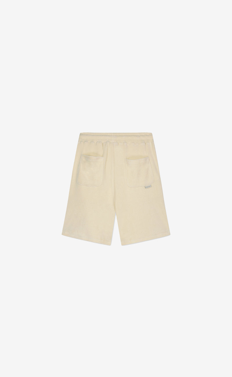TERRY SHORTS OFF WHITE