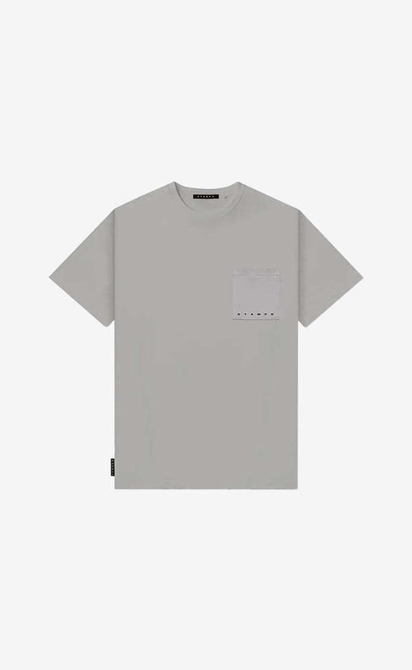 Downtown Taupe Strike Logo Perfect Pocket Tee T-shirt
