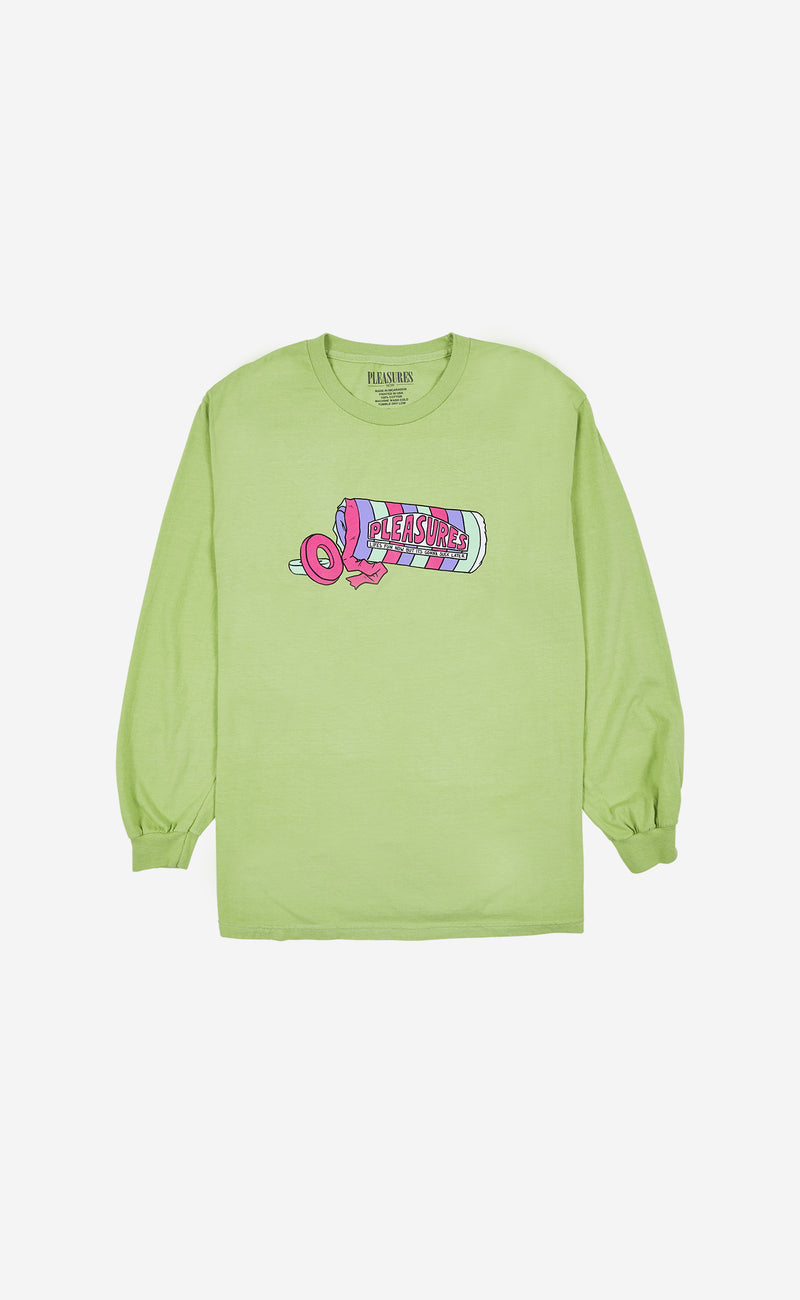 LIME SUCK WASHED LONG SLEEVE