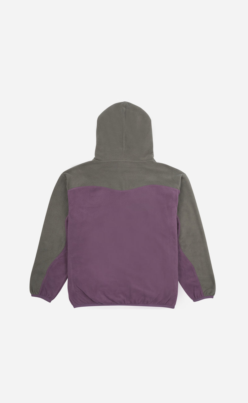 MAUVE WHISKEY ZIP HOODIE
