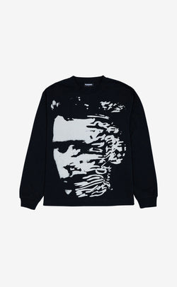 BLACK HATED LONGSLEEVE