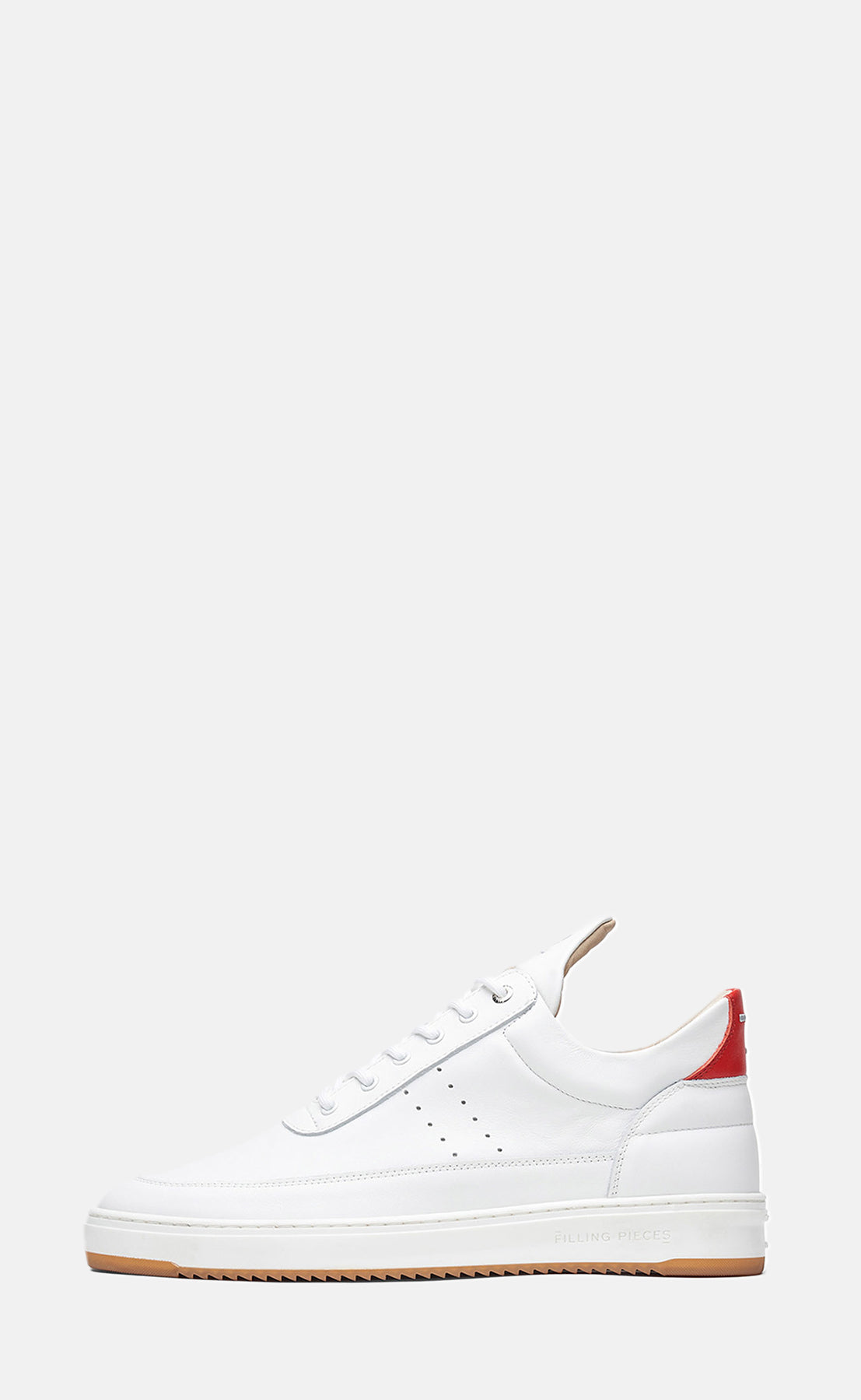LOW TOP BIANCO RED