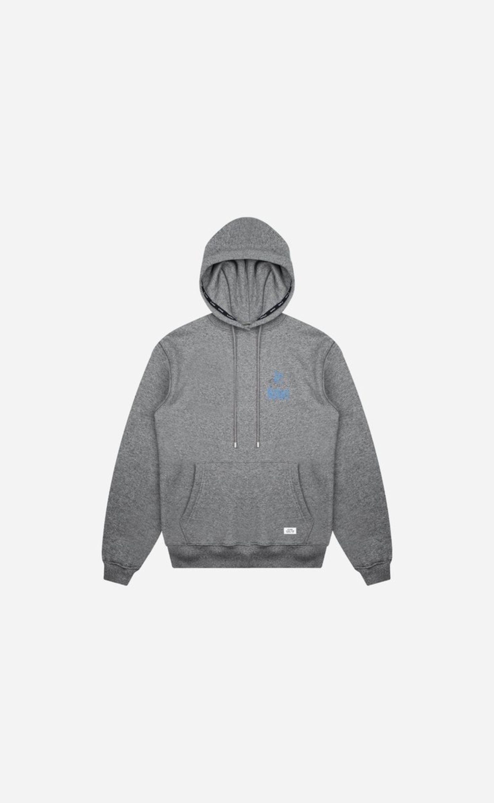 HEATHER GREY ARTWORKER HOODIE