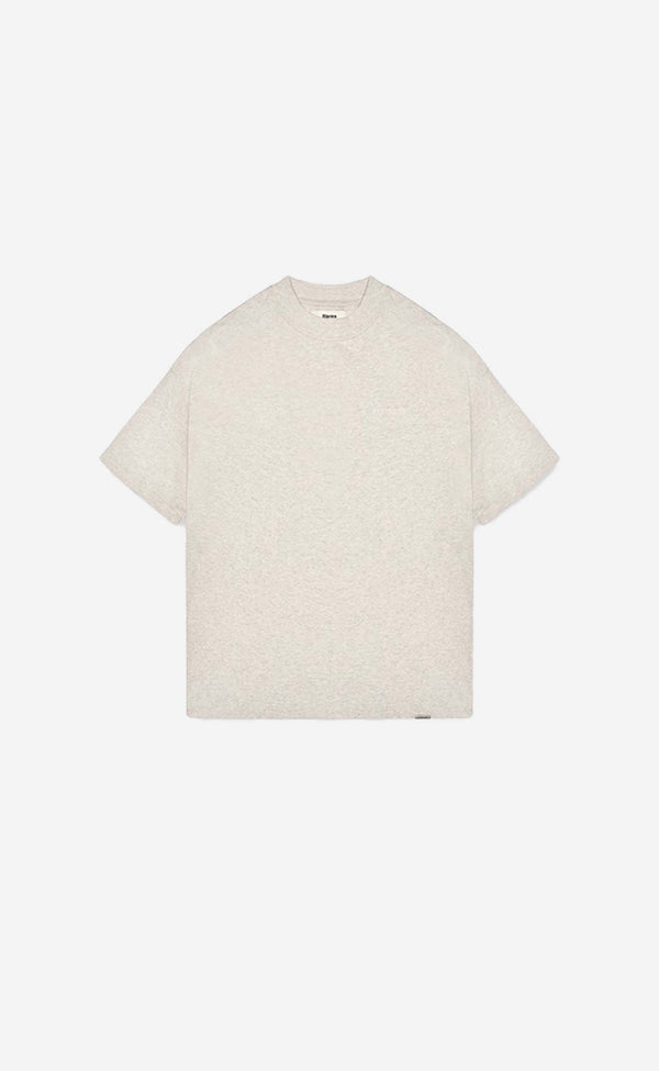 BLANK T-SHIRT CREAM MARL