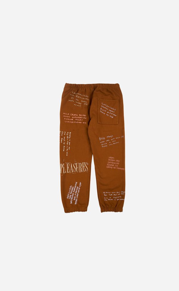 BROWN REMOTE SWEAT PANT
