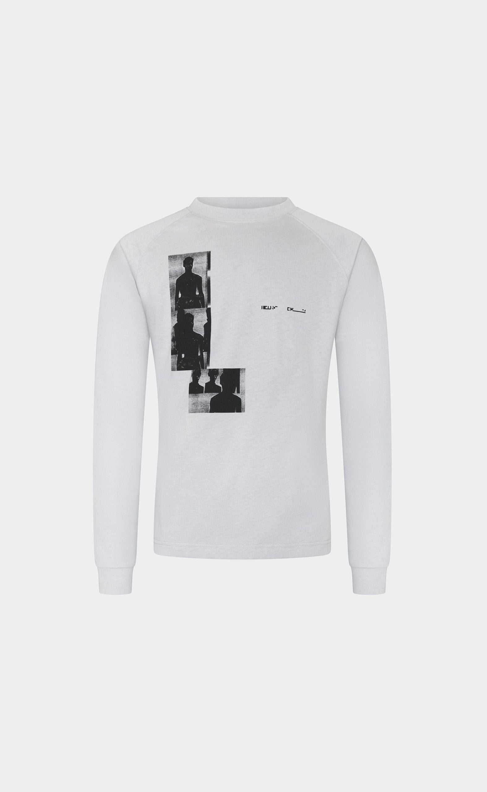 GREY SHIRT W. PRINT