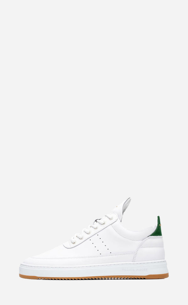 LOW TOP BIANCO GREEN
