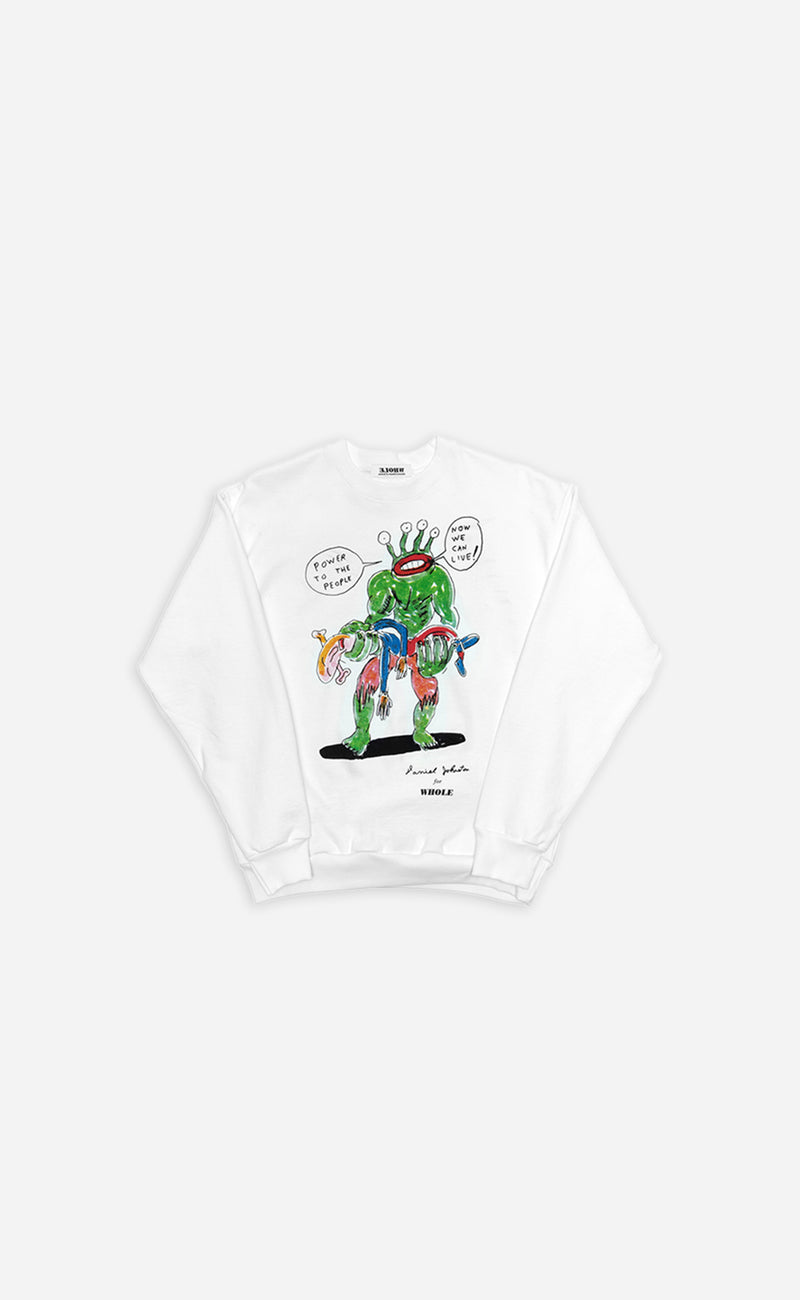 OF WHITE POWER OF THE PEOPLE CREWNECK